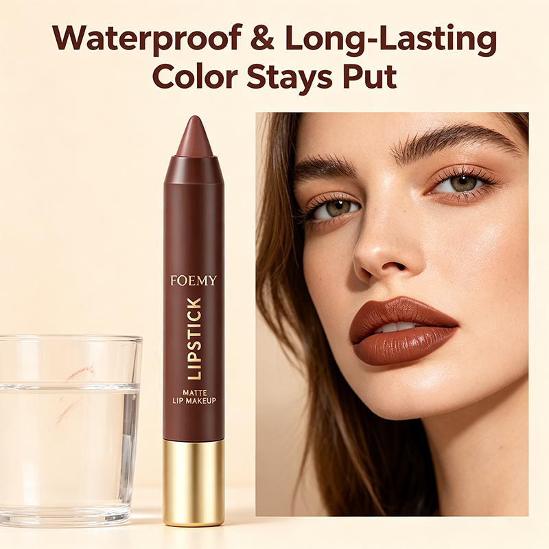 Matte Brown Lipstick, Suitable for All Skin Types 🤎