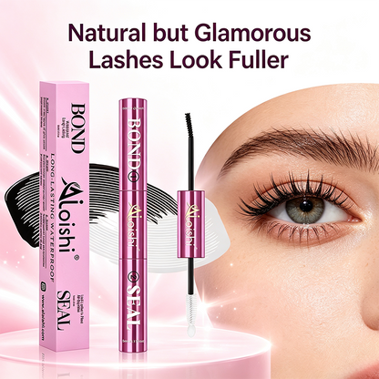 2 in 1 Bond & Seal Eyelash Adhesive, Black/White Waterproof Gentle Lightweight Strong Hold Glue✨