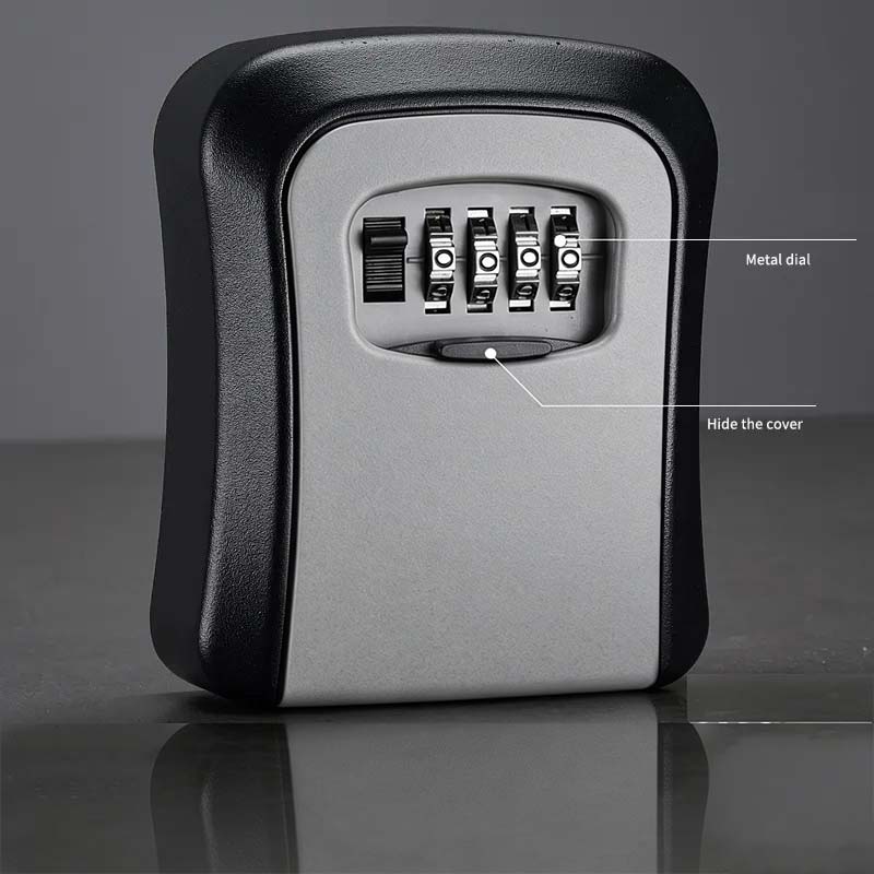 Wall Mount Key Lock Box‑ 4 Digit Combination Lockbox 🔐