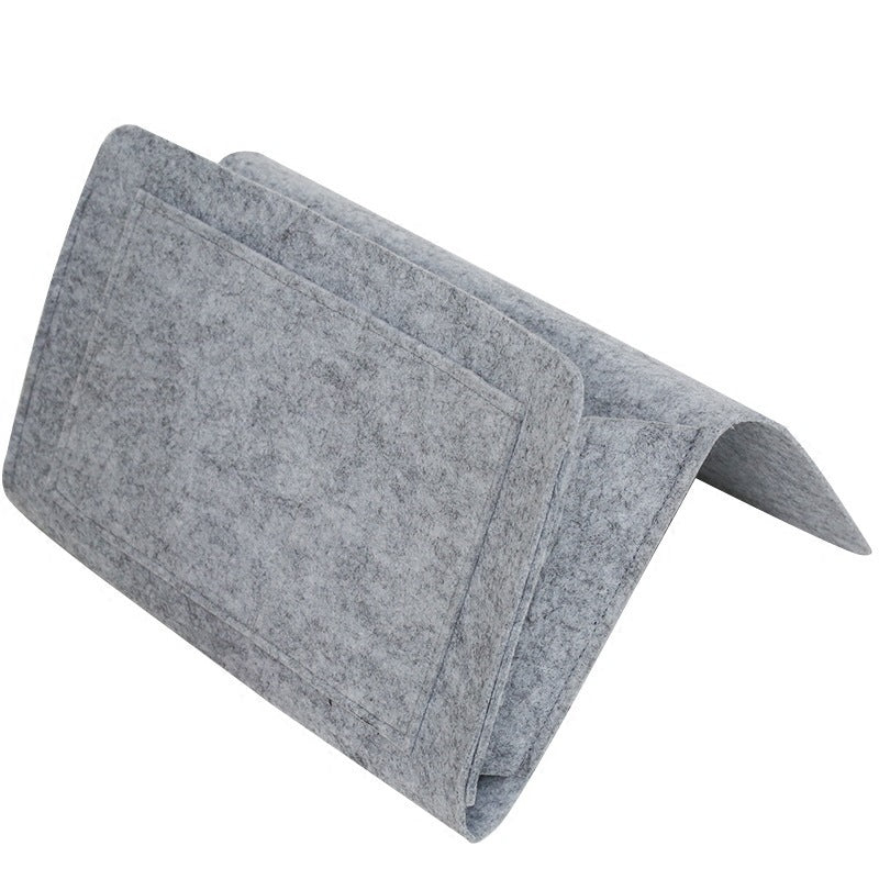 Bedside Caddy, 5 Pockets Felt Bedside Storage Organizer, Hanging Storage Organizer🛏️