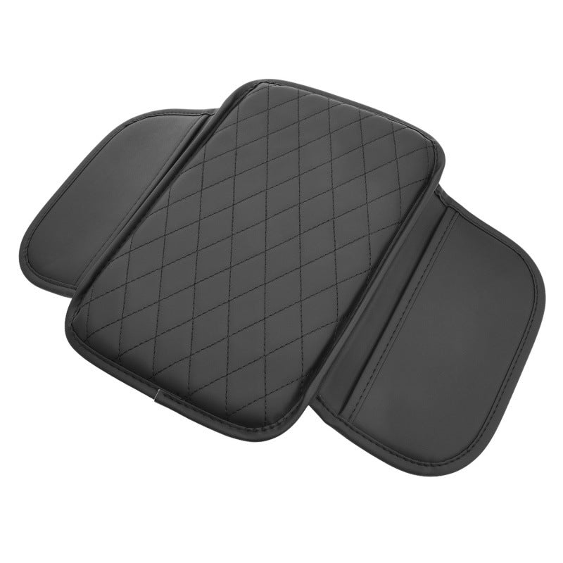 Multifunctional Car Armrest Box Cushion with Built-in Storage Bag 🚗