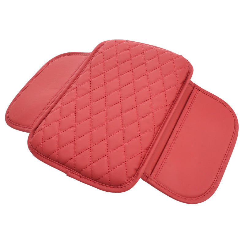 Multifunctional Car Armrest Box Cushion with Built-in Storage Bag 🚗