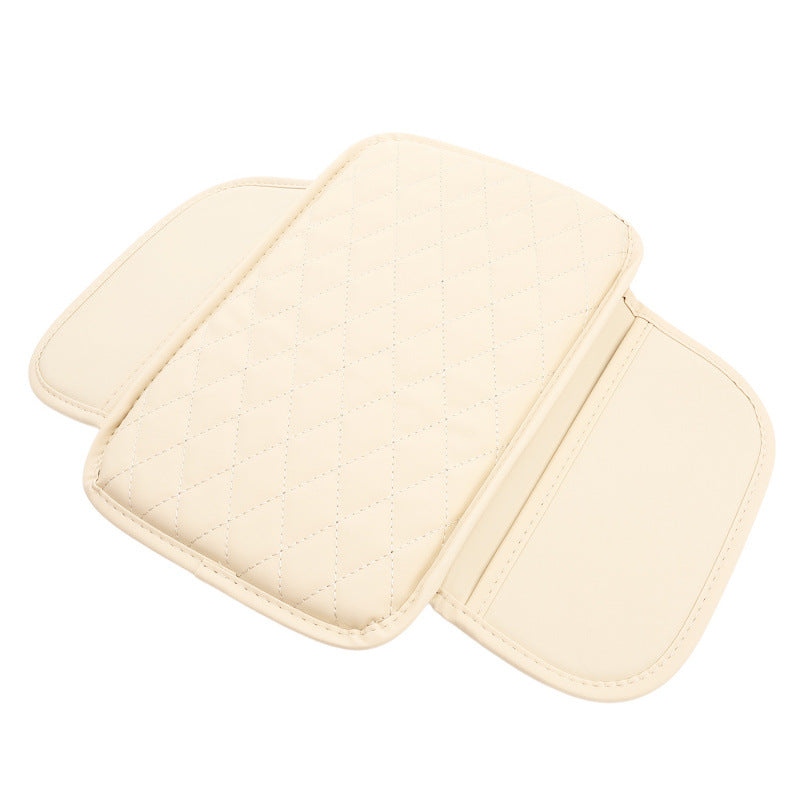 Multifunctional Car Armrest Box Cushion with Built-in Storage Bag 🚗