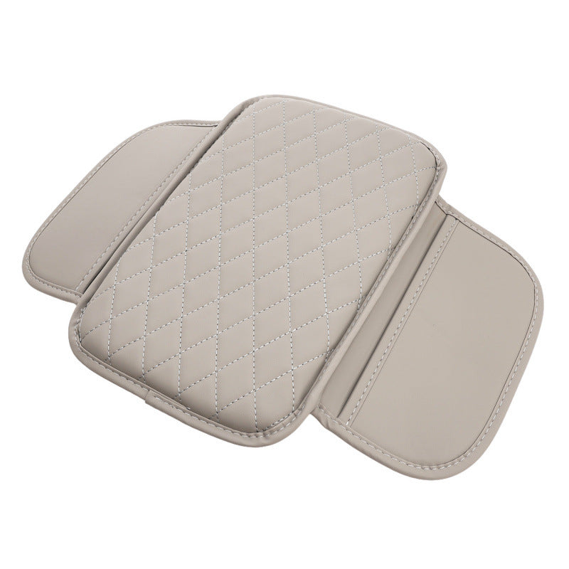 Multifunctional Car Armrest Box Cushion with Built-in Storage Bag 🚗