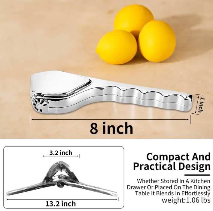 Stainless Steel Citrus Juicer 🍋 Perfect for oranges, lemons, and limes