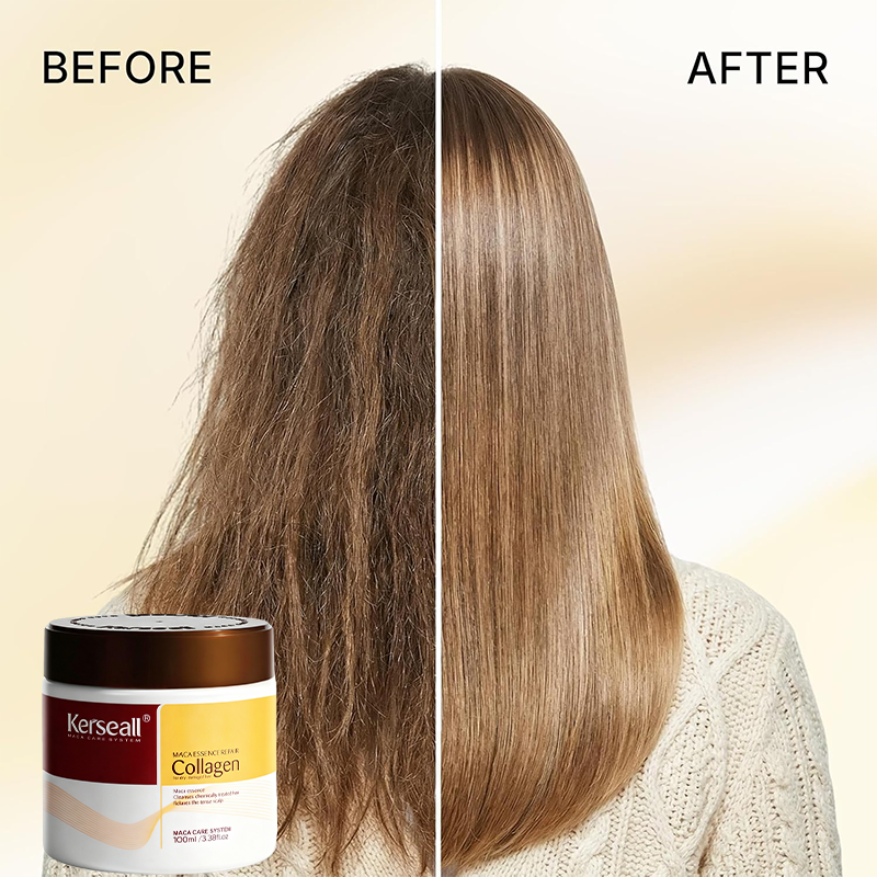 Collagen Hair Treatment Deep Repair Conditioning Argan Oil Hair Mask Essence✨