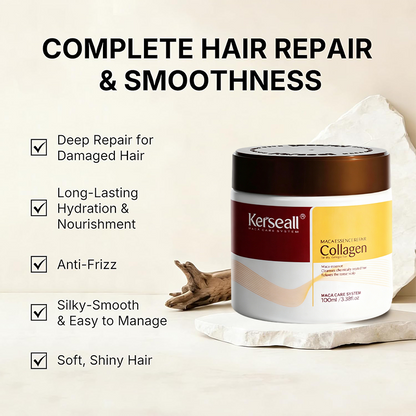 Collagen Hair Treatment Deep Repair Conditioning Argan Oil Hair Mask Essence✨