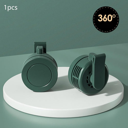 Portable, Quiet, Mini, Blade-less Electric Fan • 3 Speed Settings