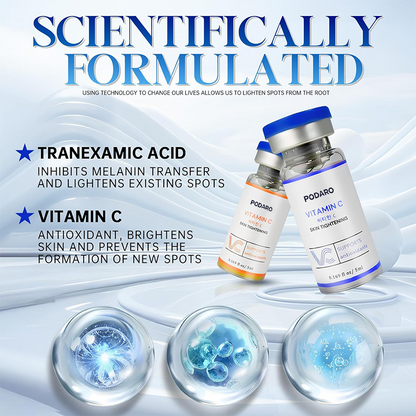 Gold Vitamin C Serum with Tranexamic Acid, Evens Tone, Brightens and Improves Complexion ✨