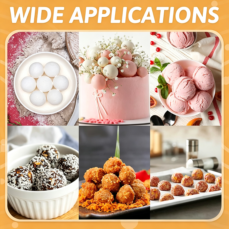 Creative Kitchen Triple Meatball Maker, Meatball Shaper Kitchen Triple Meat Tenderiser Meat Baller 🍳
