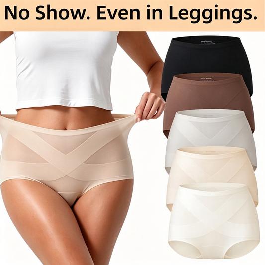 5-Pack Women's Classic Panties, Seamless High Waist Essential Underwear for Women 🩲