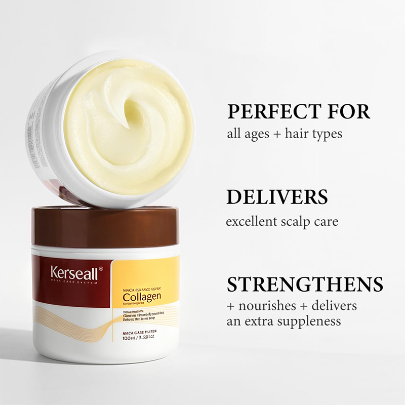 Collagen Hair Treatment Deep Repair Conditioning Argan Oil Hair Mask Essence✨
