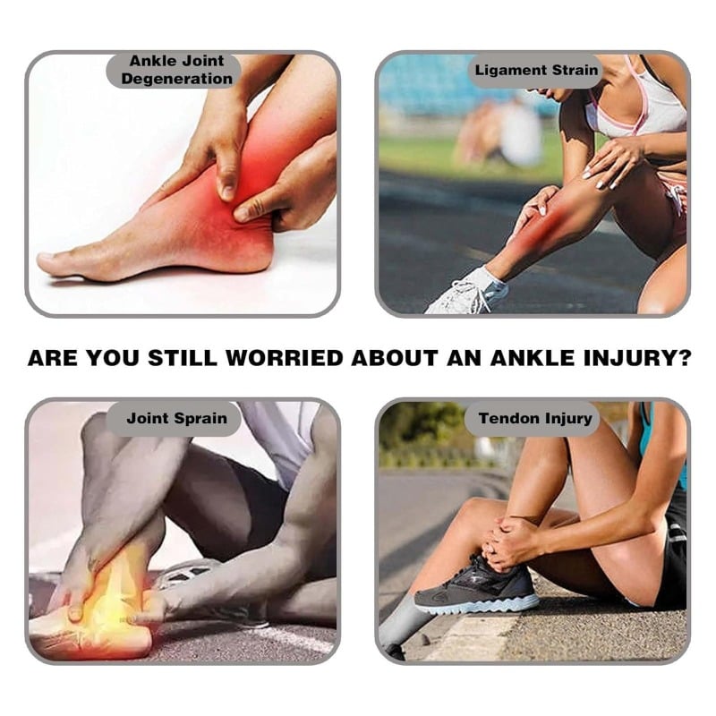 Adjustable Compression Ankle Support Brace, Honeycomb Breathable Ankle Stabilizer🦶