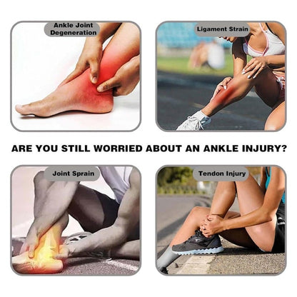 Adjustable Compression Ankle Support Brace, Honeycomb Breathable Ankle Stabilizer🦶
