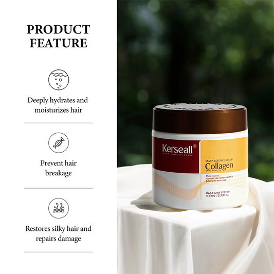 Collagen Hair Treatment Deep Repair Conditioning Argan Oil Hair Mask Essence✨
