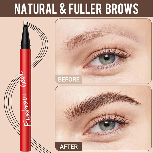 2-Pack Eyebrow Pens – Best Value Brow Pen Set, 4-Tip Natural Hair-Like Strokes, All-Day Wear🖌️
