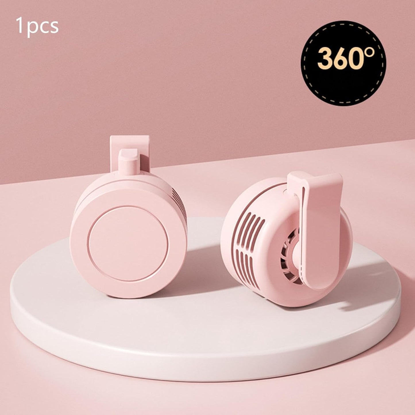 Portable, Quiet, Mini, Blade-less Electric Fan • 3 Speed Settings