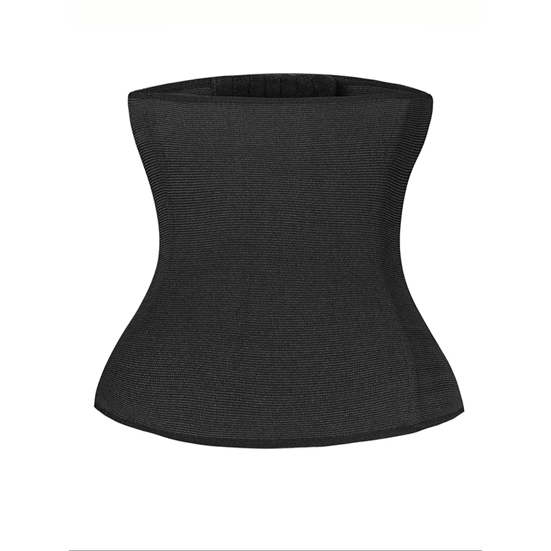 Women's Solid Color Hook & Eye Closure Waist Trainer, Adjustable Tummy Control Shaper ✨