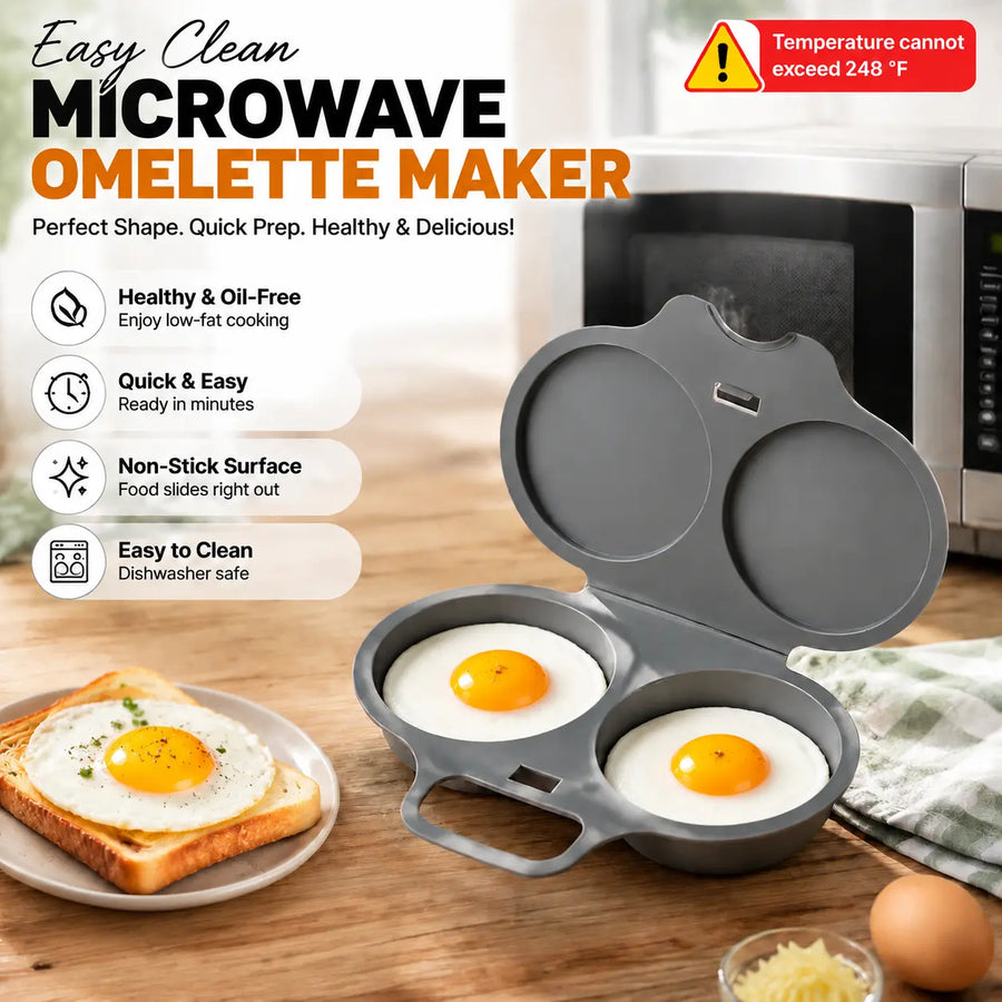 Microwave omelette maker