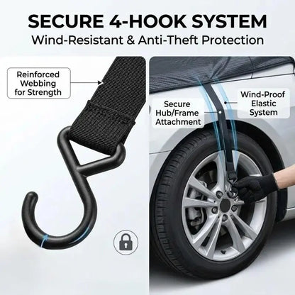 Car Windshield Protector Cover, Waterproof Against Snow Ice Frost Dust Rain ❄️