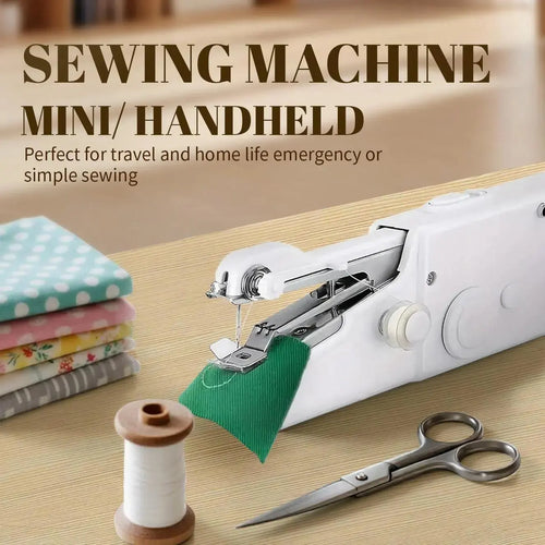 Portable Miniature Handheld Sewing Machine- Beginner-Simple Operation 🧵