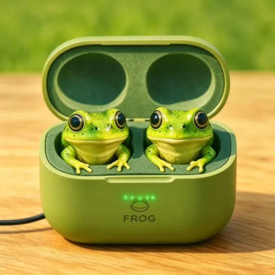 🐸Cute Animal Shaped Bluetooth Earbuds