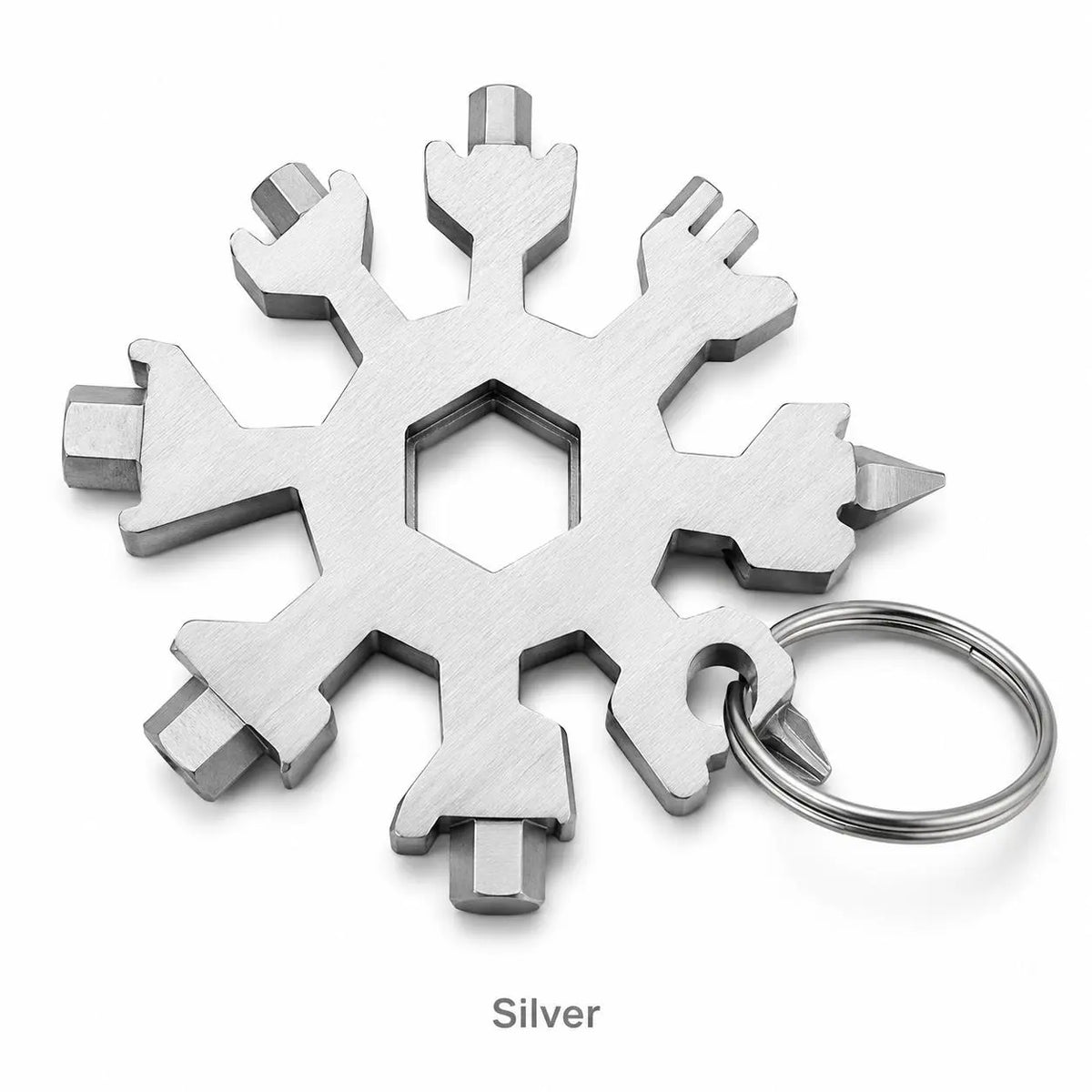 Viral 18‑in‑1 Snowflake Multi‑tool Stainless Steel Portable Wrench ❄️