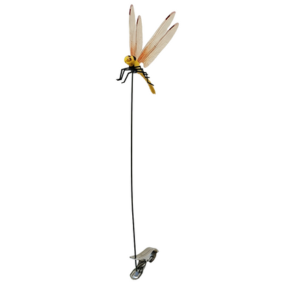 Outdoor Fake Dragonfly Rod Clip