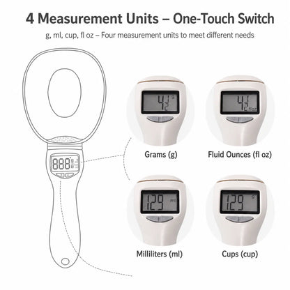 High Precision Digital Measuring Spoon Scale - 0.1g LCD Kitchenware Scoop Utensils ⚖️