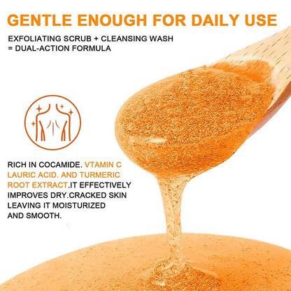 Turmeric & Vitamin C Exfoliating Shower Gel🧡