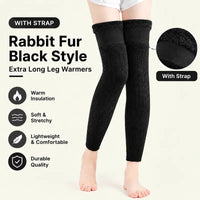 Black【1 Pair】XXL Strapped Style