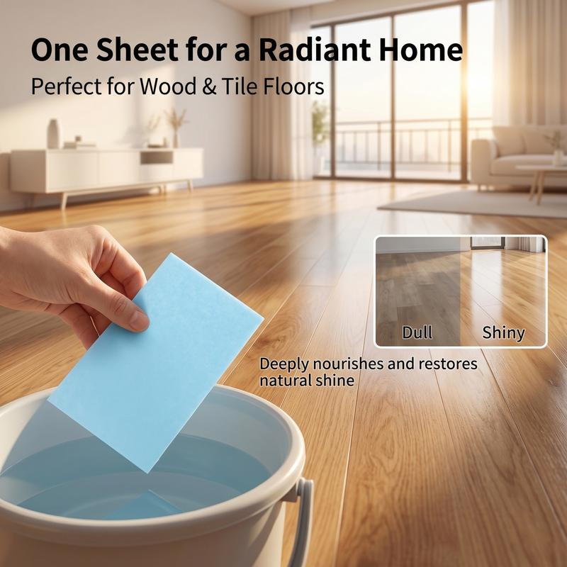 100-Count Floor Cleaner Sheets – Effortless Mopping Solution✨