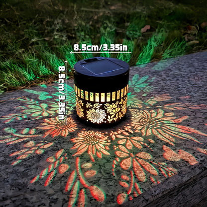 Solar Mandala Projector Wall Lights IP65 Waterproof Outdoor Decor Lamp☀️