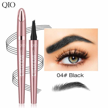 Waterproof Micro‑Fork Eyebrow Pencil, Long‑Lasting Brow Pen 💧✨