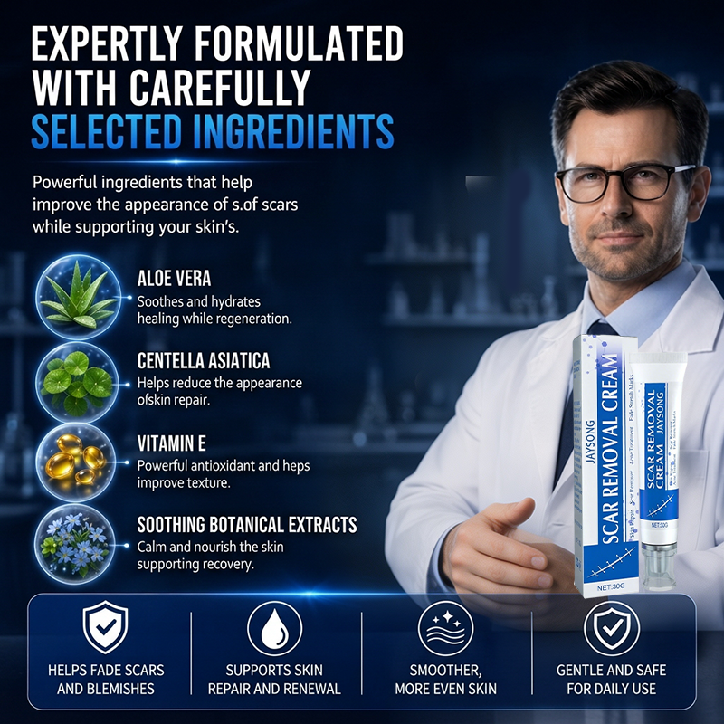 ScarSmooth™ – Great Care Cream for All Types of Skin Marks 🧴