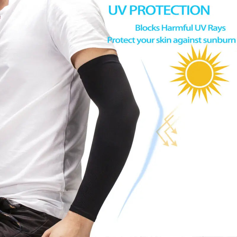 UPF50+ Cooling UV Arm Sleeves for Men Women Youth, Football Sun Covers☀️