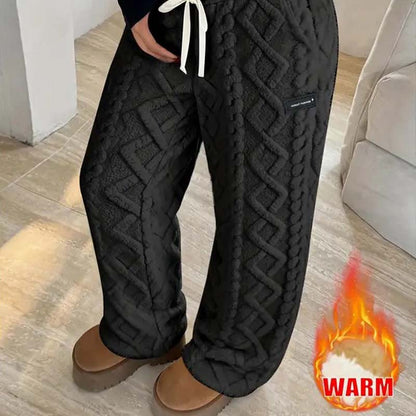 Winter Women's Lamb Fleece Long Pants - Ultra-Plush Lined All-Day Warmth Tech 👖