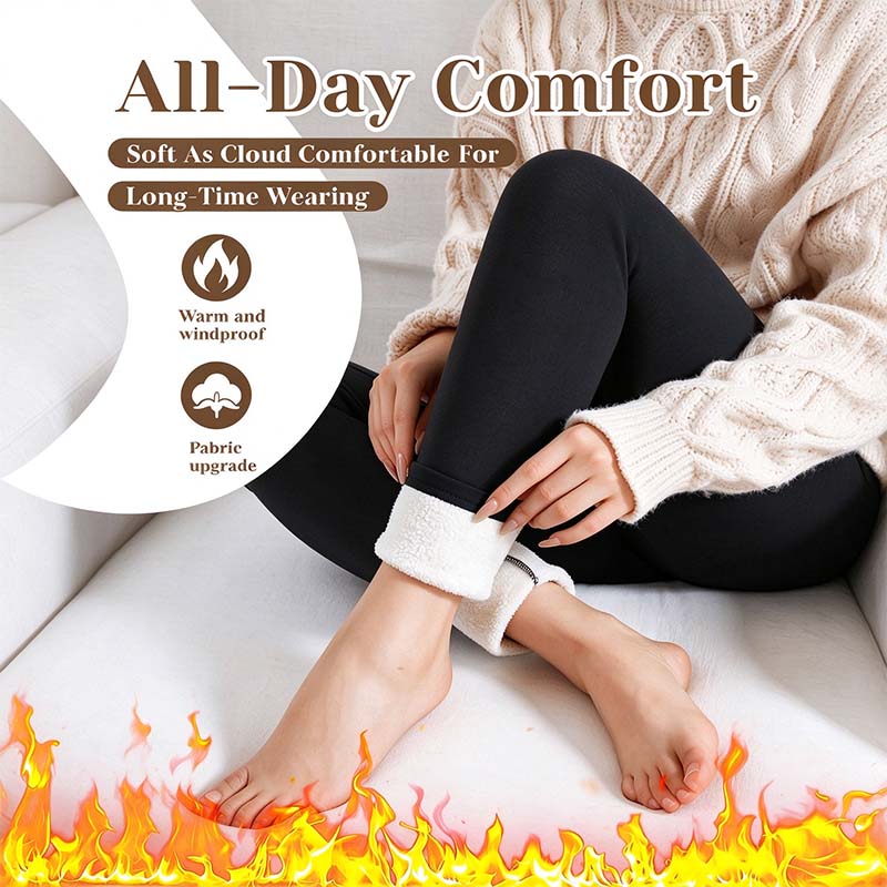 Women's Lined Leggings, Soft and Stretchy Tights 🧘