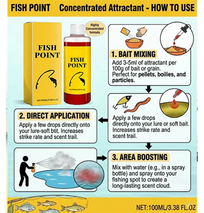 🎣 Concentrated Fish Attractant Liquid