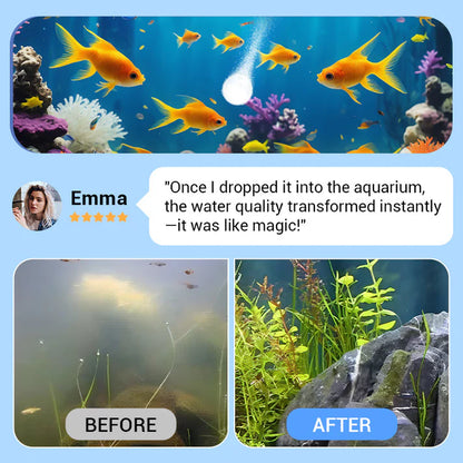 Aquarium Water Purification Tablets | Clear Cloudy Water Safely 🐠