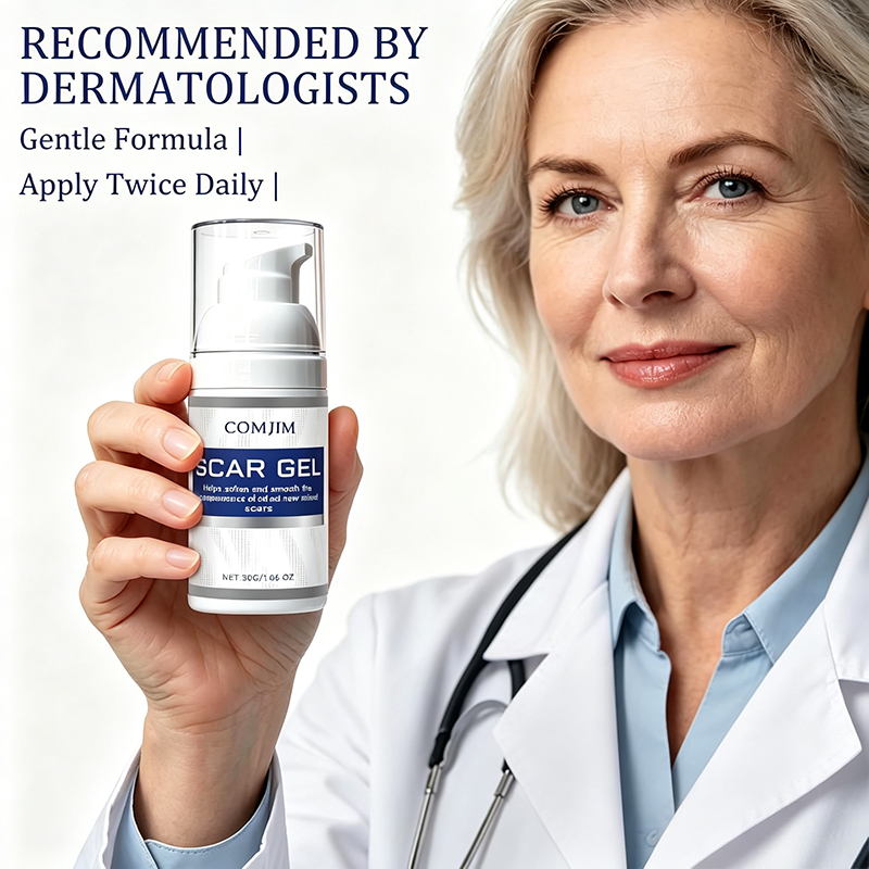 Silicone Scar Gel for Scars - Fragrance-Free, Non-Greasy Formula for Face & Body Scar Care & Appearance 🧴