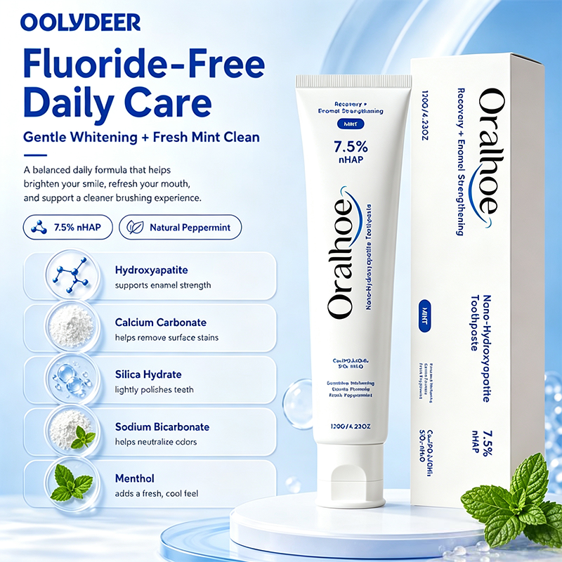 Nano Hydroxyapatite Toothpast-Whitening & Soothe Sensitive Teeth🪥