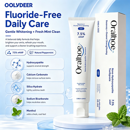 Nano Hydroxyapatite Toothpast-Whitening & Soothe Sensitive Teeth🪥