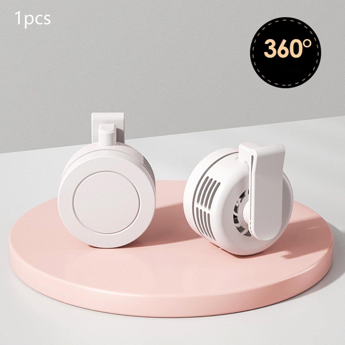 Portable, Quiet, Mini, Blade-less Electric Fan • 3 Speed Settings