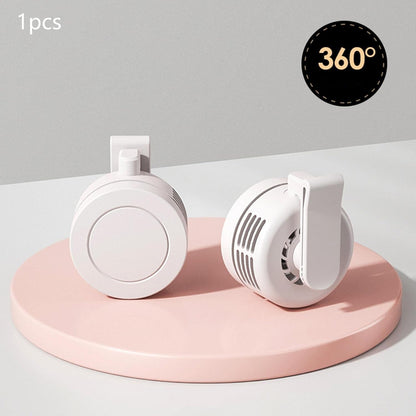 Portable, Quiet, Mini, Blade-less Electric Fan • 3 Speed Settings