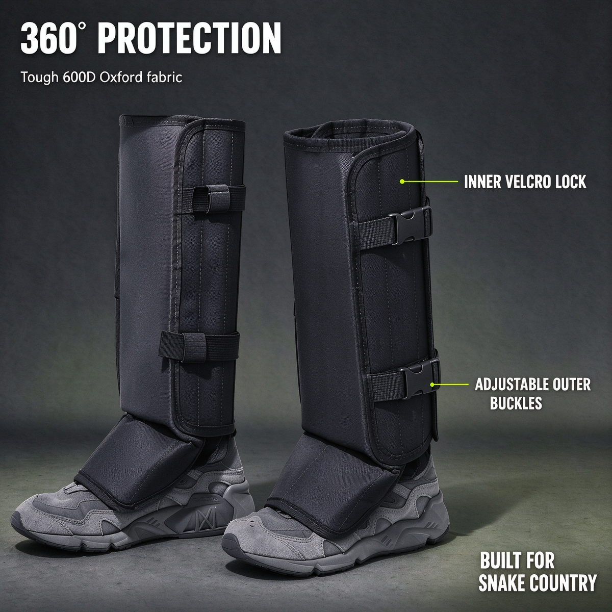 Tactical Snake Bite Protection for Hunting & Outdoor 🥾