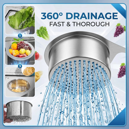Stainless Steel Swan Sink Strainer Basket🚰