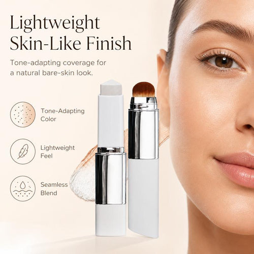 Dual-Ended Color Matching Foundation Stick with Built-In Blending Brush🤍