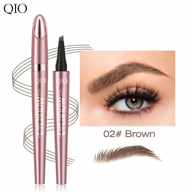 Waterproof Micro‑Fork Eyebrow Pencil, Long‑Lasting Brow Pen 💧✨