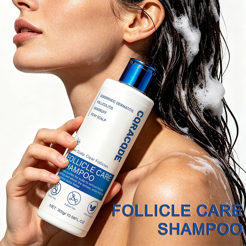 Folliculitis Shampoo for Itchy, Flaky Scalp - Purifying Formula for a Soothed, Balanced Scalp & Oily Scalp Care🧴